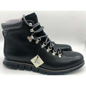 Cole Haan Zerogrand Men's Causal Waterproof Leather Hiker Boots C35594 US 11 M